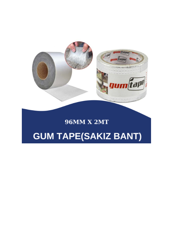 GUM TAPE (SAKIZ BANT) 96MM X 2 MT - Koli Atolyesi