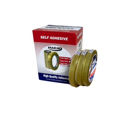 12mm x 66 MT KIRTASİYE BANDI / 12 PİECES